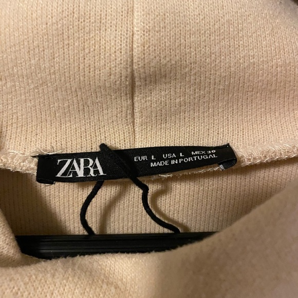 Zara Colorblock Slogan Sweatshirt - Picture 3 of 5
